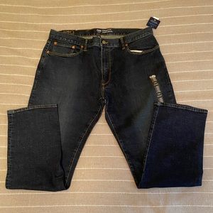 Gap Straight Fit Jeans Dark Wash Size 38x32